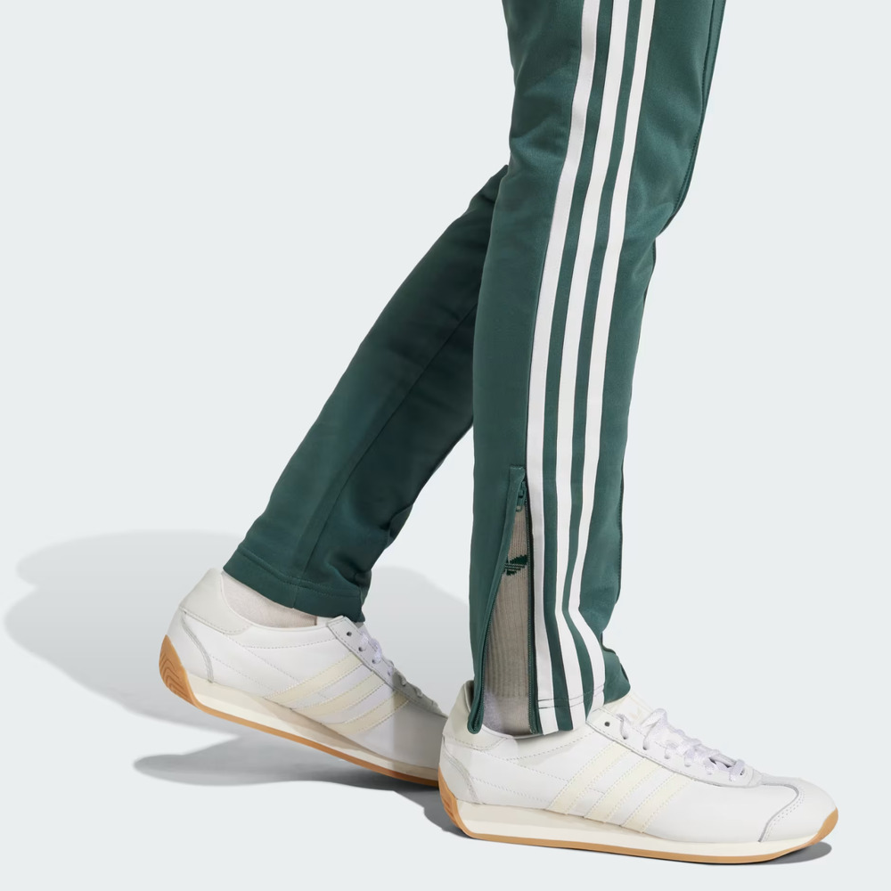 Adidas Women's Small Superstar Track Pants SST Classics - Mineral Green - Small - Picture 5 of 8
